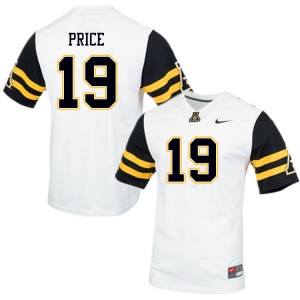 Men Mike Price White Mountaineers #19 Jersey 435941-615