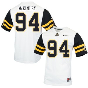 Men Francisco McKinley White Appalachian State Mountaineers #94 Jersey 888499-615