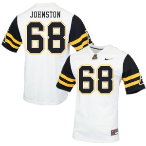 Men Greg Johnston White Mountaineers #68 Jersey 904134-870