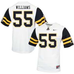 Men Seth Williams White Mountaineers #55 Jersey 204657-312