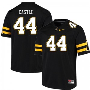 Men Anderson Castle Black Appalachian State #44 Jersey 409478-577