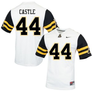 Men Anderson Castle White Appalachian State Mountaineers #44 Jersey 347594-711