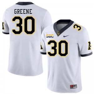 Men Carter Greene White Appalachian State #30 Jersey 913208-102