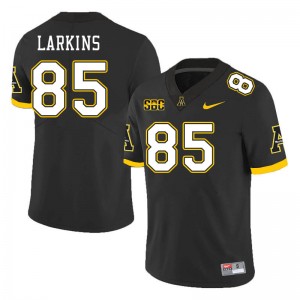 Men David Larkins Black Appalachian State #85 Jersey 454601-528