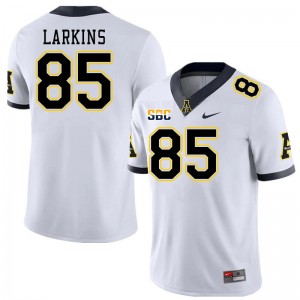 Men David Larkins White Appalachian State University #85 Jersey 599810-806
