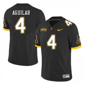 Men Joey Aguilar Black Mountaineers #4 Jersey 881245-595