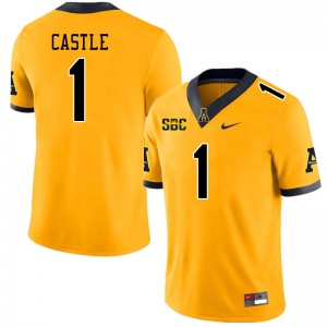 Men Anderson Castle Gold Mountaineers #1 Jersey 756743-611