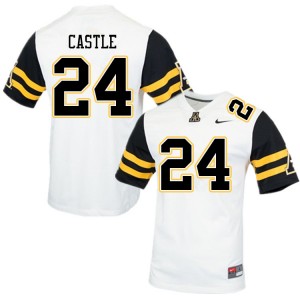 Men Anderson Castle White Mountaineers #24 Jersey 206551-112