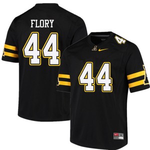 Men Anthony Flory Black Appalachian State #44 Jersey 177286-706