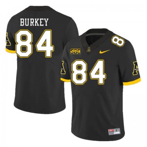 Men Ayden Burkey Black Mountaineers #84 Jersey 979966-485