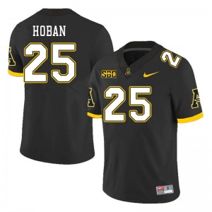 Men Blake Hoban Black Appalachian State #25 Jersey 952965-282