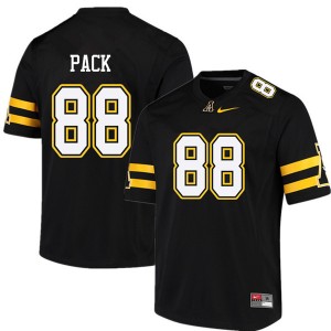 Men Cameron Pack Black Appalachian State Mountaineers #88 Jersey 394866-216