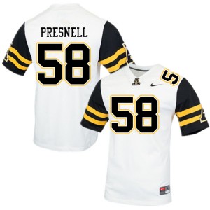 Men Chase Presnell White Mountaineers #58 Jersey 743439-745