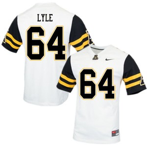 Men Chris Lyle White Mountaineers #64 Jersey 407926-231