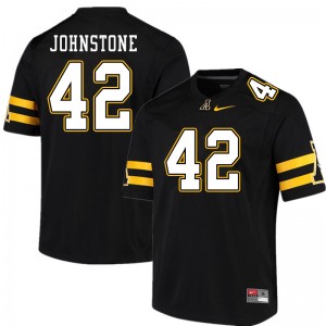 Men Christian Johnstone Black Mountaineers #42 Jersey 214263-940