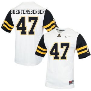 Men Colin Guentensberger White Appalachian State Mountaineers #47 Jersey 330243-992