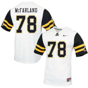 Men Craig McFarland White Appalachian State #78 Jersey 332036-913