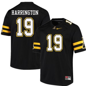 Men Daetrich Harrington Black Mountaineers #19 Jersey 134030-829