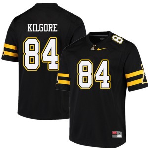 Men Daniel Kilgore Black Appalachian State Mountaineers #84 Jersey 924205-639