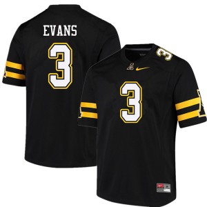 Men Darrynton Evans Black Mountaineers #3 Jersey 836641-192