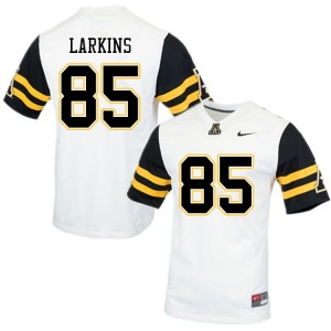 Men David Larkins White Appalachian State #85 Jersey 411281-578