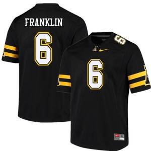 Men Desmond Franklin Black Appalachian State Mountaineers #6 Jersey 456766-342