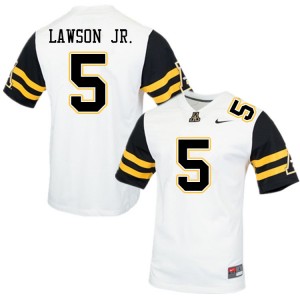 Men Dexter Lawson Jr. White Appalachian State #5 Jersey 517602-883
