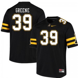 Men Jackson Greene Black Appalachian State University #39 Jersey 951804-564