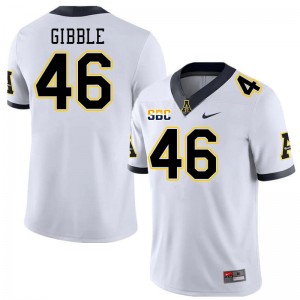 Men Jared Gibble White Mountaineers #46 Jersey 912272-477