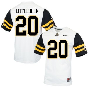 Men Je'Mari Littlejohn White Mountaineers #20 Jersey 722477-754