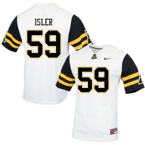 Men Justin Isler White Mountaineers #59 Jersey 802865-609