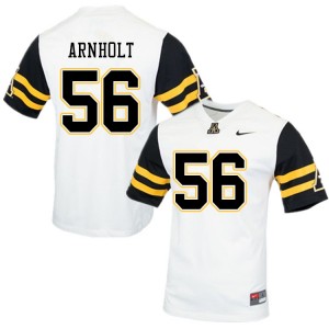 Men Kyle Arnholt White Appalachian State #56 Jersey 848053-695