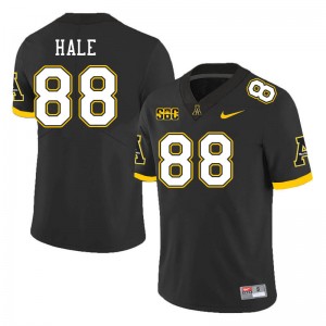 Men Luke Hale Black Appalachian State #88 Jersey 617610-622
