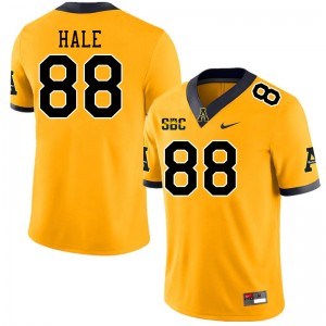 Men Luke Hale Gold Appalachian State #88 Jersey 576308-790