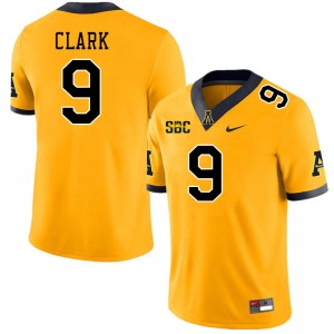 Men Markus Clark Gold Appalachian State University #9 Jersey 927307-304