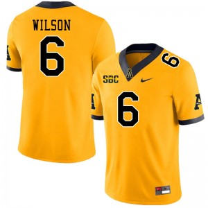 Men Matthew Wilson Gold Mountaineers #6 Jersey 632171-190