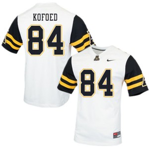 Men Ricky Kofoed White Appalachian State #84 Jersey 880683-770