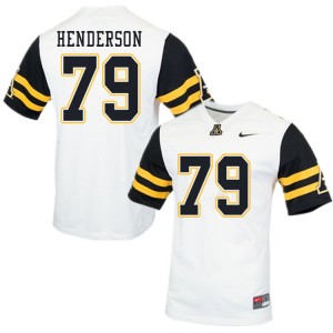 Men Sammy Henderson White Mountaineers #79 Jersey 876055-554