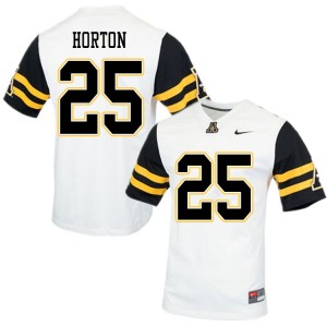 Men Sean Horton White Appalachian State #25 Jersey 715676-576