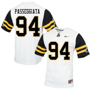 Men Stephen Passeggiata White Appalachian State University #94 Jersey 629138-836