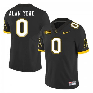 Men Trenton Alan Yowe Black Mountaineers #0 Jersey 911689-785
