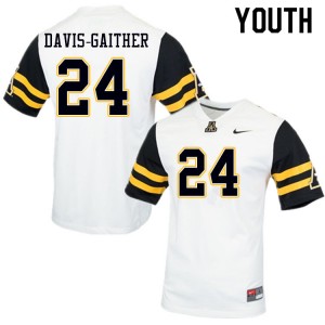 Youth Akeem Davis-Gaither White Mountaineers #24 Jersey 739563-947