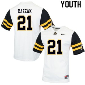 Youth Dysaun Razzak White Mountaineers #21 Jersey 351686-651