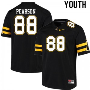 Youth Henry Pearson Black Appalachian State University #88 Jersey 605182-259
