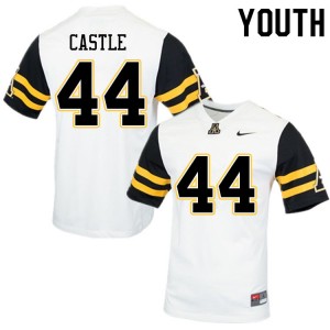Youth Anderson Castle White Appalachian State University #44 Jersey 857244-668