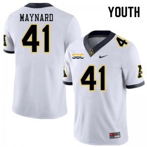 Youth Conner Maynard White Appalachian State University #41 Jersey 565639-983