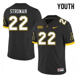 Youth Dalton Stroman Black Mountaineers #22 Jersey 455449-904
