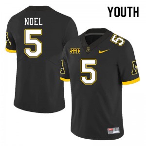 Youth Nate Noel Black Mountaineers #5 Jersey 706585-275