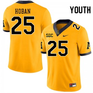Youth Blake Hoban Gold Appalachian State #25 Jersey 383313-784