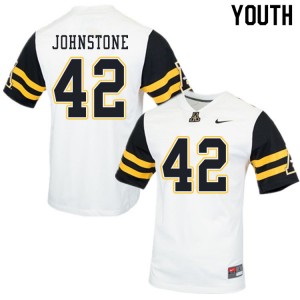 Youth Christian Johnstone White Appalachian State University #42 Jersey 954240-542